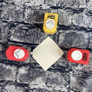 McGill Lot of 3 Corner Paper Punches Paper Crafting Decorated Corners